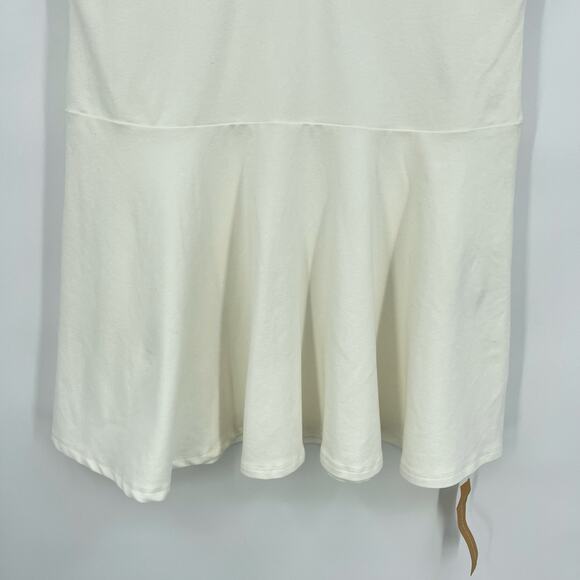 Reformation | NWT Mayve Knit Dress Fior Di Latte White A-line Mini Dress XL - Picture 10 of 16